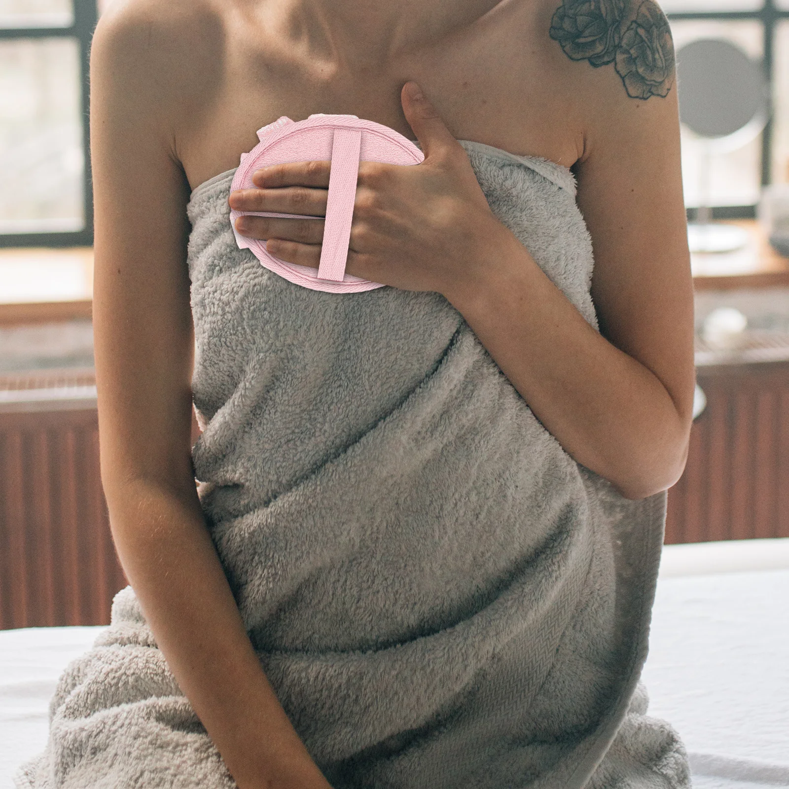 

3Pcs Bath Scrubber Colored Shower Loofah Exfoliating Shower Ball Body Cleaning Scrubber Convenient Bath Skin Exfoliating Tool