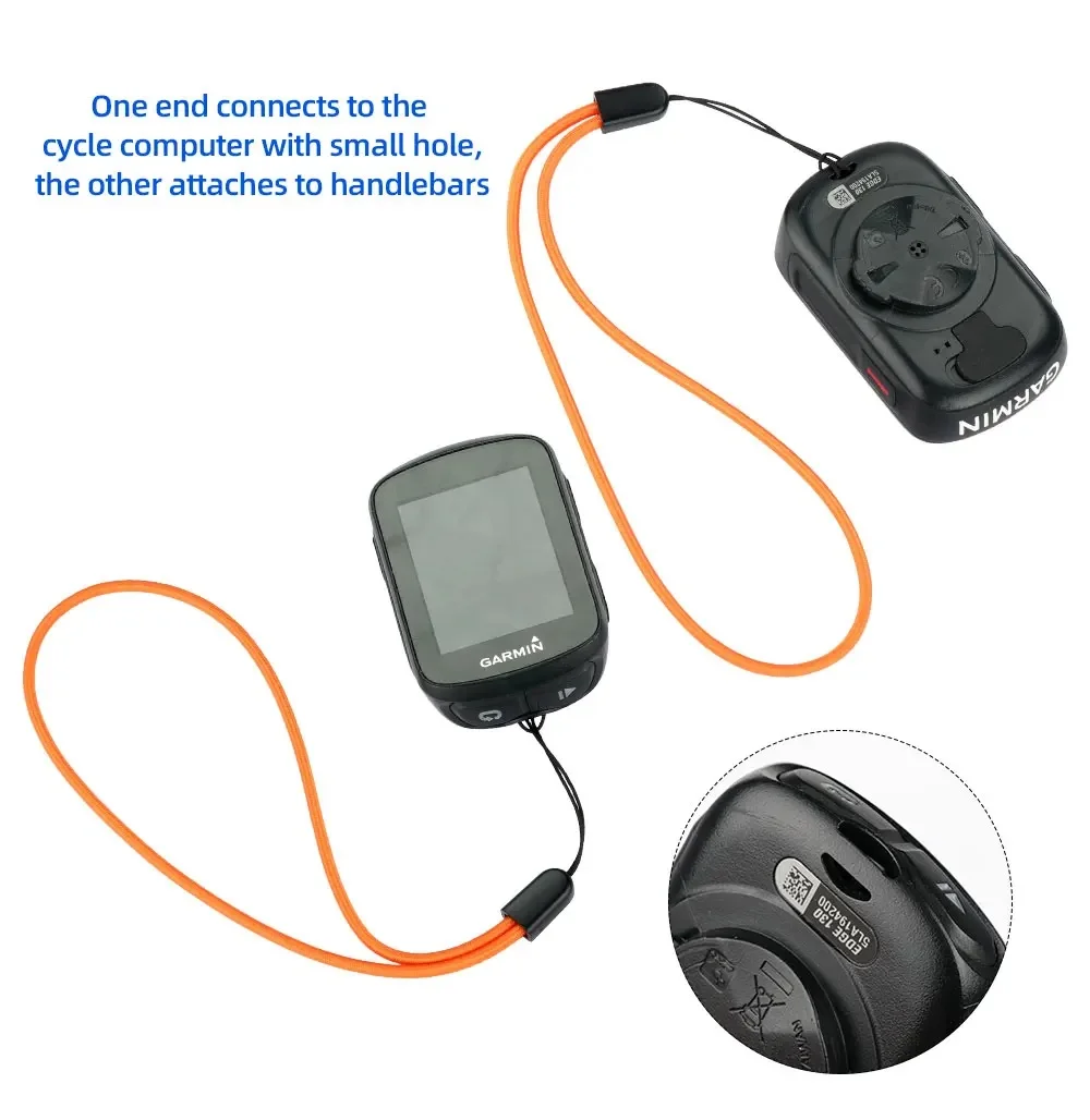 Deemount Hochelastisches Fahrrad-Computer-Schutzseil, universelles Handgelenkband für Computer und Mobiltelefone – Detail 7
