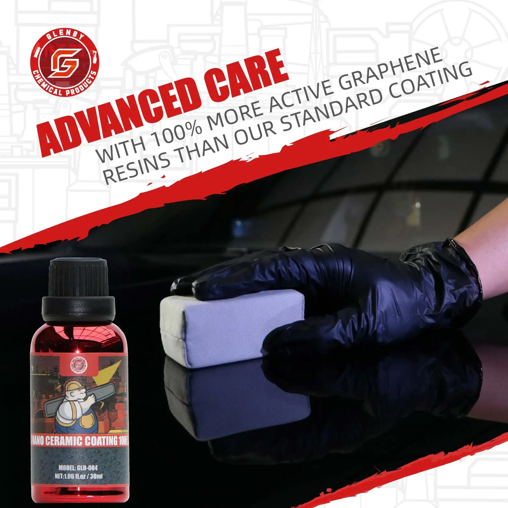 Nano Ceramic Coating Graphene 9H Pro Hydrophobic Paint Protection Car High Temperature Resistance Scratch Resistance