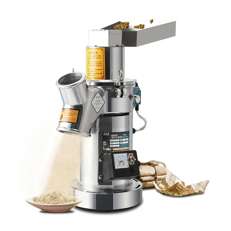 

Grain Grinder Ultra Fine Medicine Crusher Kitchen Powder Machine 2200w Electric Coffee Mill Commercial Grain Mill Bean Grinder