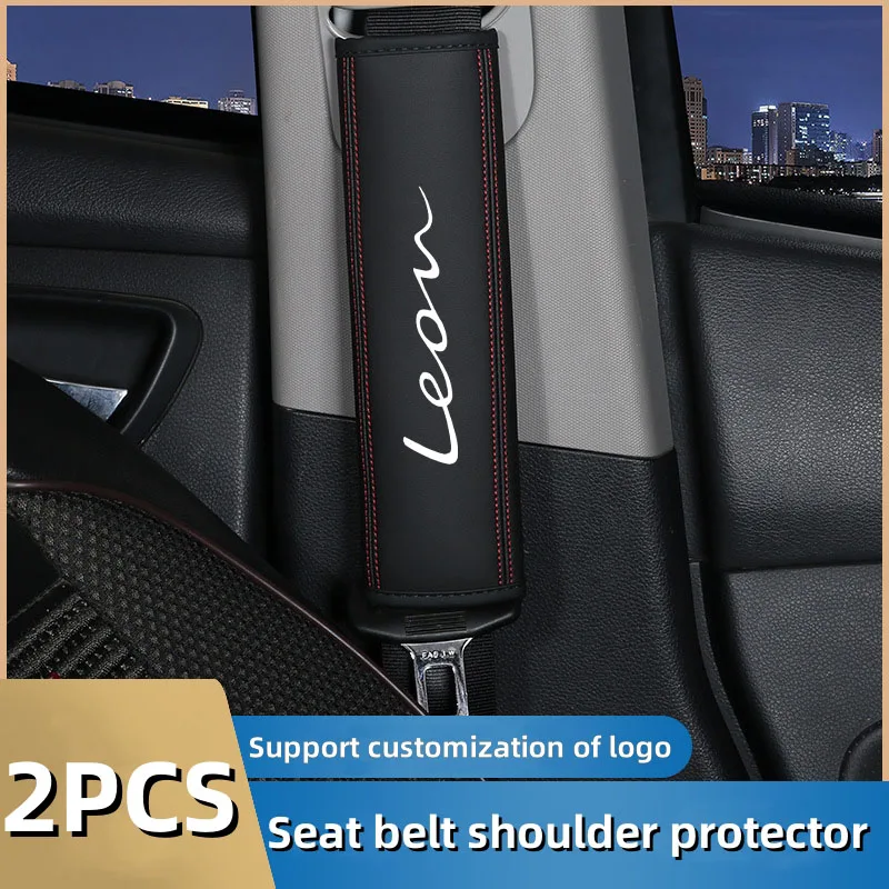 2PCS Leather Car Se… - image