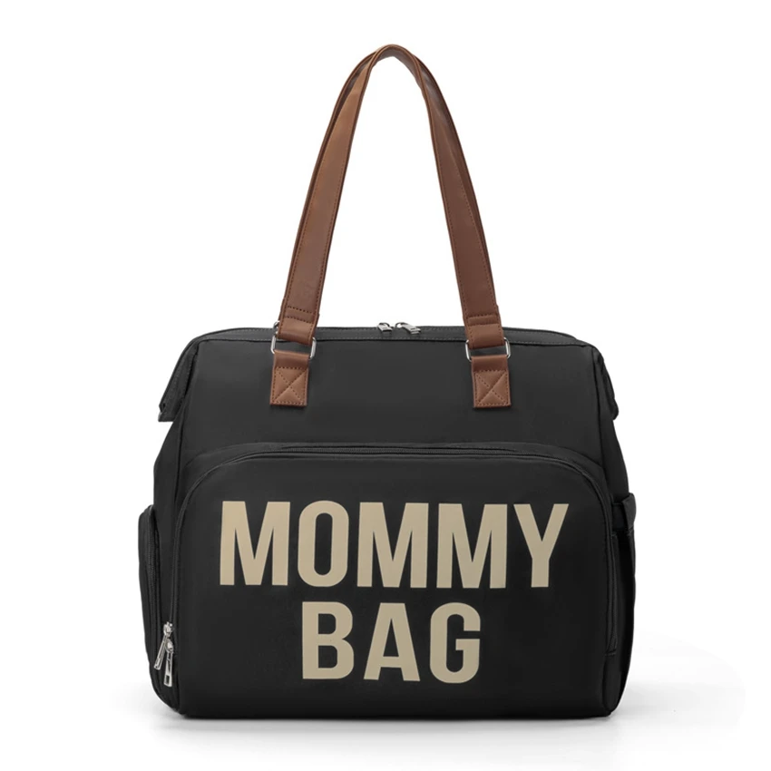 Single Shoulder Mommy Diaper Bags Mother Large Capacity Travel Nappy Backpacks with changing mat Convenient Baby Nursing Bags