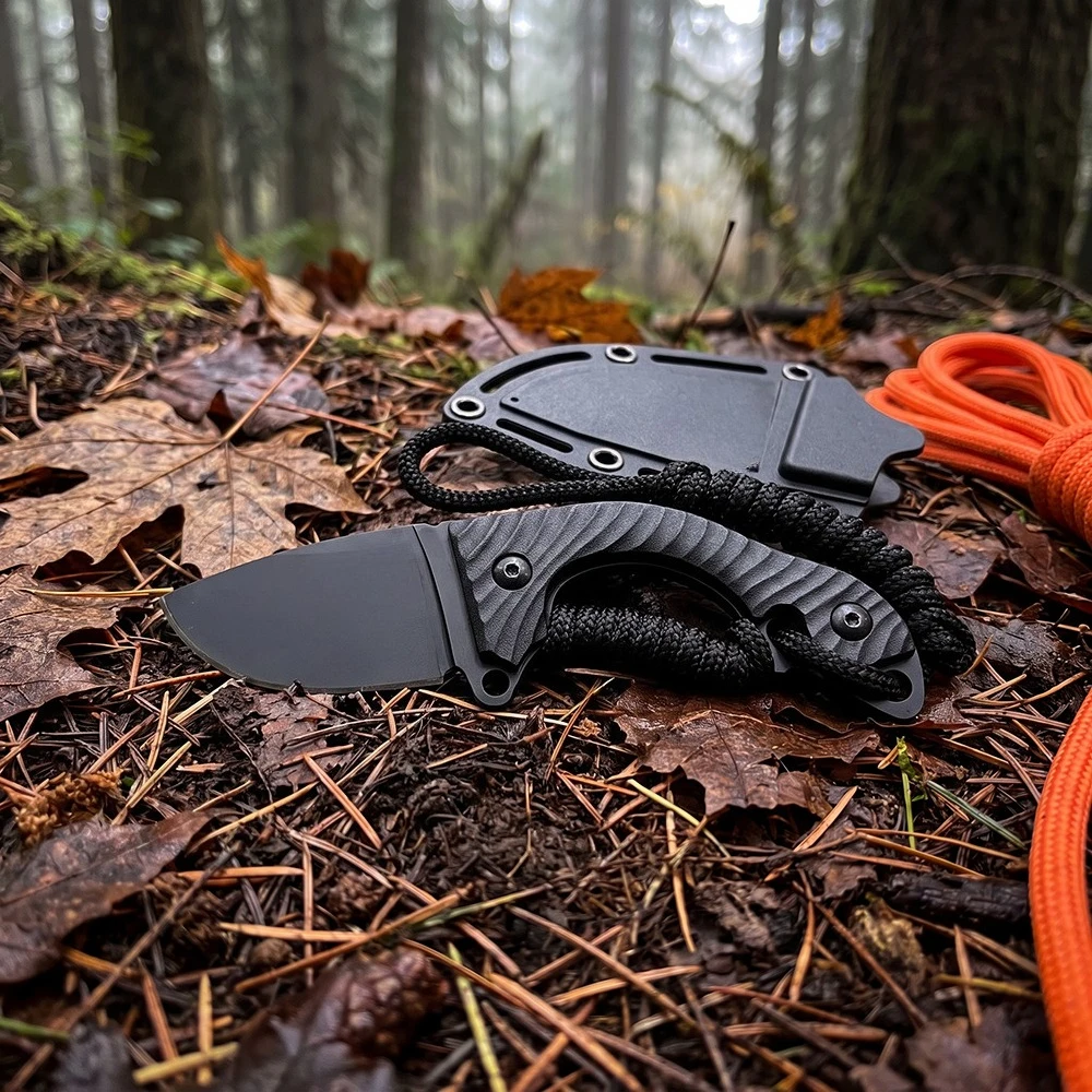Mini Fixed Knife with Sheath C - Bushcraft Knife Fixed 评论和价格