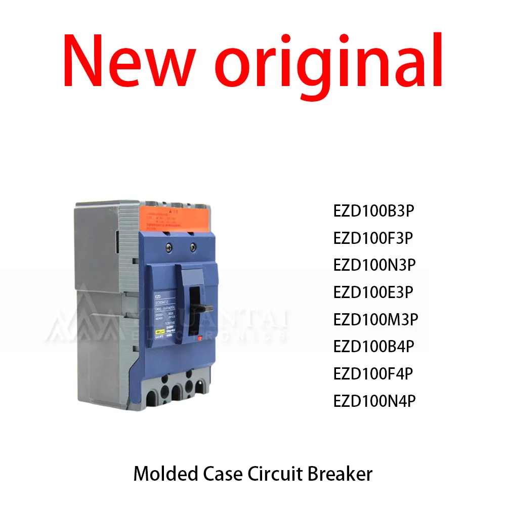 1Pcs/Lot New original EZD100B3P EZD100F3P EZD100N3P EZD100E3P EZD100M3P EZD100B4P EZD100F4P EZD100N4P Molded Case Circuit Breake