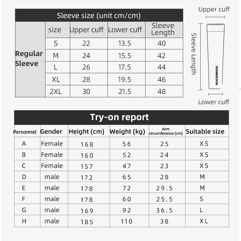ROCKBROS Ice Silk Cycling Arm Sleeves Breathable Basketball Running Camping Summer Sports Arm Sleeves Bike Bicycle Arm Warmers image 6
