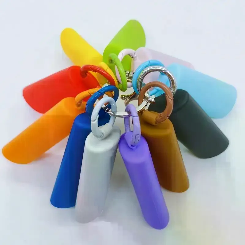 Silicone Lighter Holder Keychain J6 Lighters Snap‑Fit Protective Case Cover Compatible J6 Refillable Lighters Protect