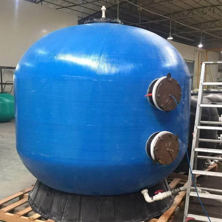 

Picinas outdoor swimming pool large flange fiberglass sand filter