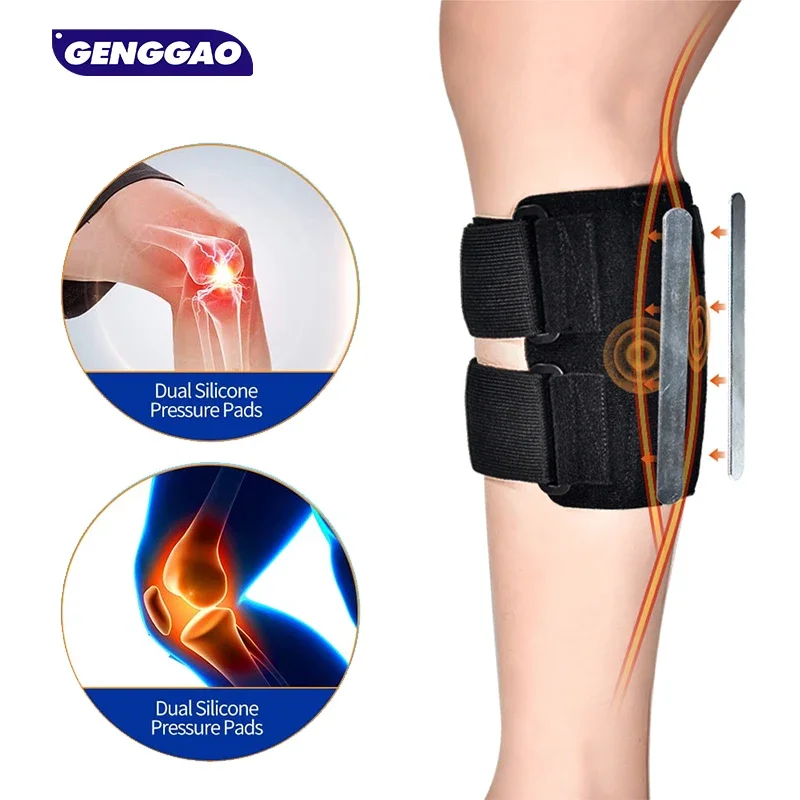 1PCS Sciatica Pain Relief Devices Brace -Sciatic Ease Nerve Pain Relief Brace,Knee Braces with Pressure Pad Targeted Compression