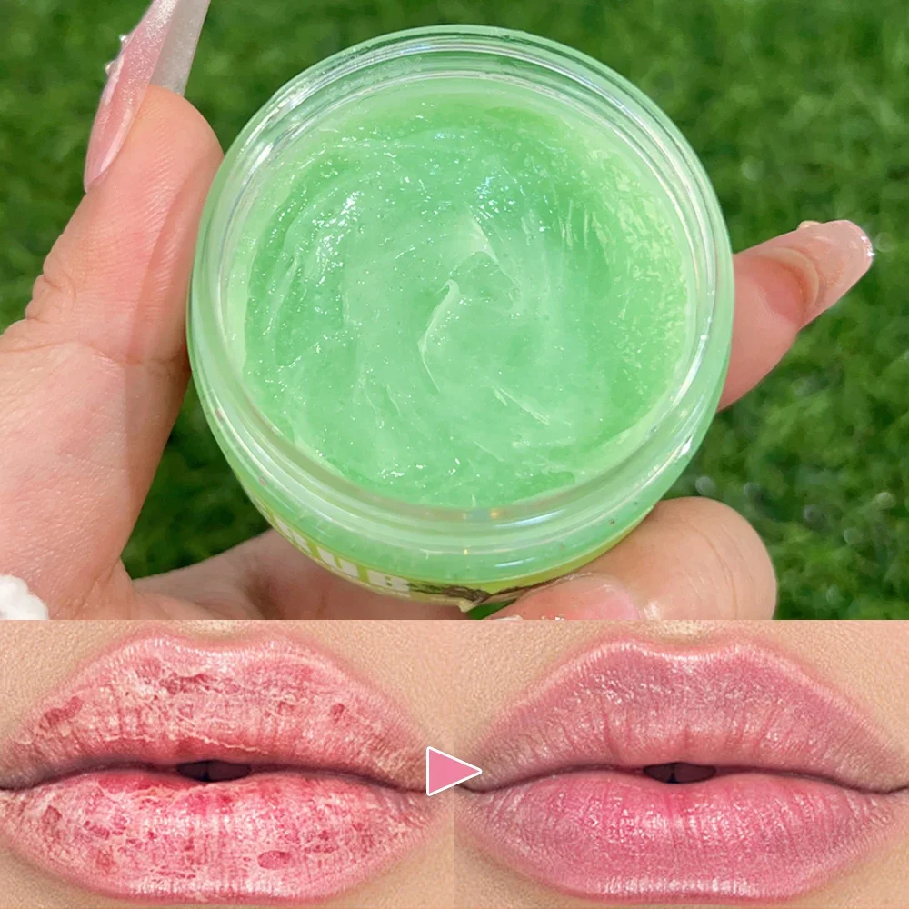 Dual Effect Scrub Lippen Masker Fruitsmaak Lip Scrub Hydraterende Voedende Exfoliërende Dode Huid Make-Up Verminderen Lippen Fijne Lijntjes