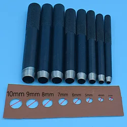 3-10MM Metal punch tool. Eyelets mold. DIY bulk Clothing .rivet. Button. Leather. Belt holes.Apparel Sewing patches accessories