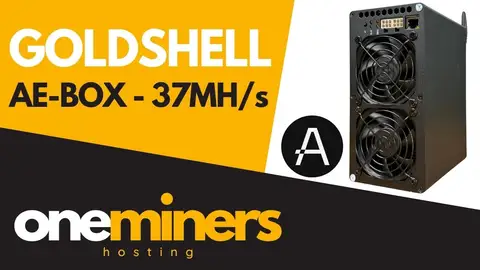BB 새로운 Goldshell AE-BOX Pro 44Mh/s ALEO Miner AE BOX Pro 44M 460W 저전력 홈 마이너 배송 준비 완료!