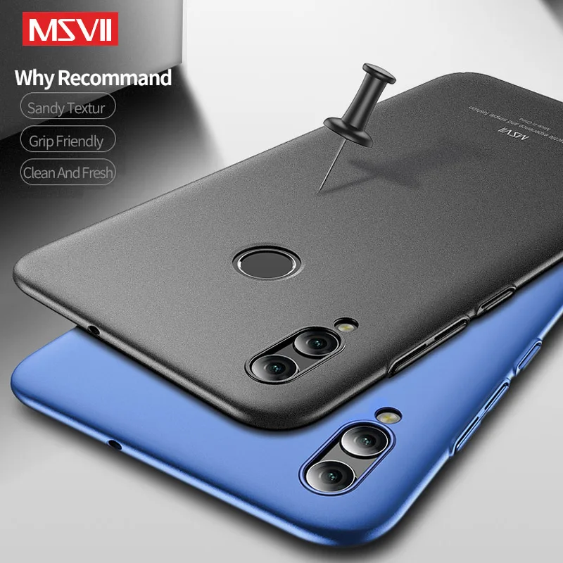 MSVII Cases For Huawei Honor 8x Case Slim Frosted Coque For Huawei 8x Honor8x Hard PC Cover For Huawei Honor 8 Lite Cases