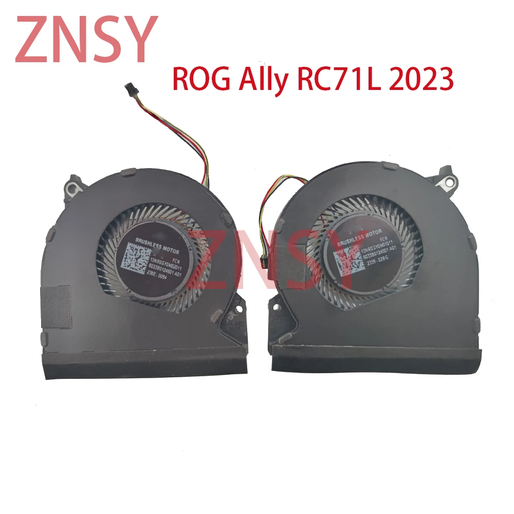 Ventilador de refrigeración para CPU/GPU de PlayStation Portable para la consola de juegos portátil ASUS ROG Ally (2023) RC71L FQ5N 13NR0GY0M01011 DFS150305B60T