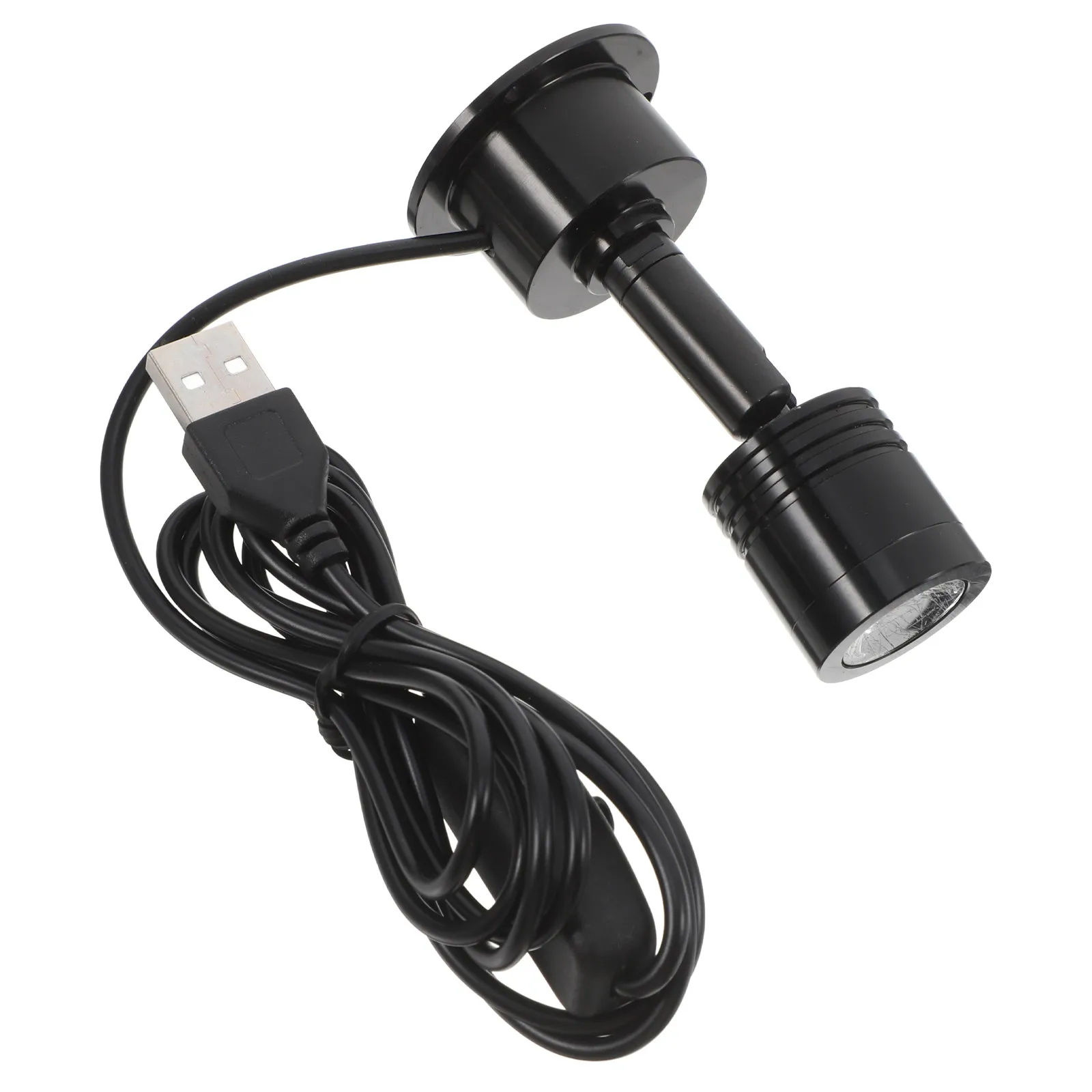 Small USB LED Spotlight for Jewelry Display Cabinet Shelf Highlighting Sparkle Output Easy Plug and Play No