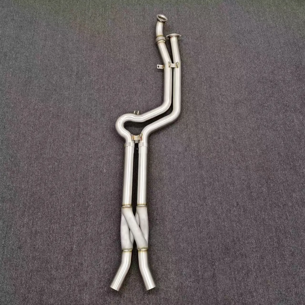 ACE Gleichlängen-Midpipe für BMW M3 G80 M4 G82 M2 G87 3.0T S58 mit Z-Rohr, freier Durchfluss, 70mm/2,5 Zoll Midpipe-Auspuffsysteme – Detail 4