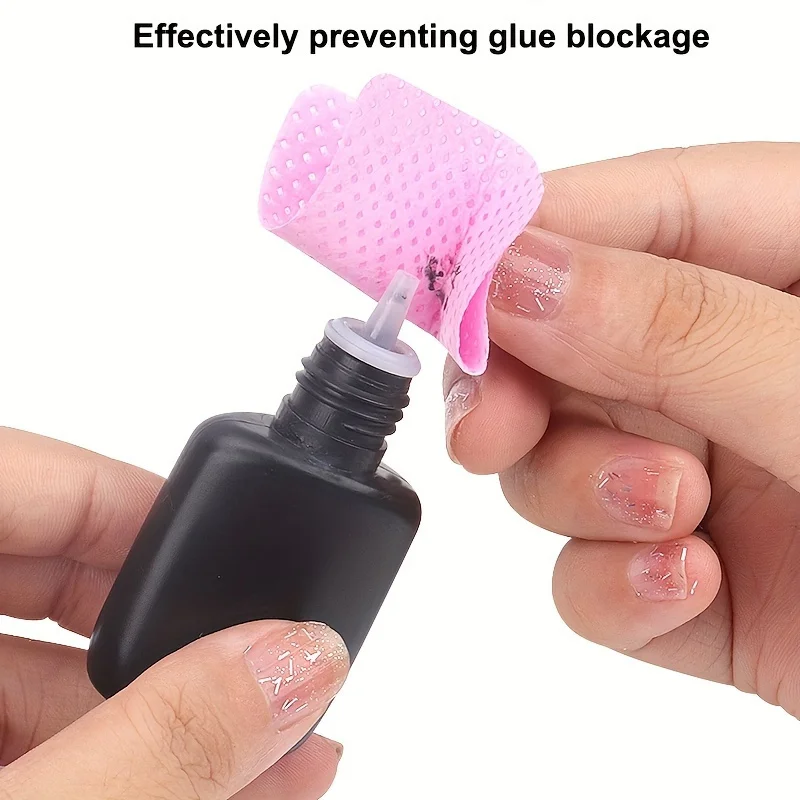 20-600 Stück fusselfreie Nagelreinigungstücher, gel- und aluminiumfreie Nagellackentferner-Pads für Nagelkunst, Schönheitspflege und Reinigung – Detail 11
