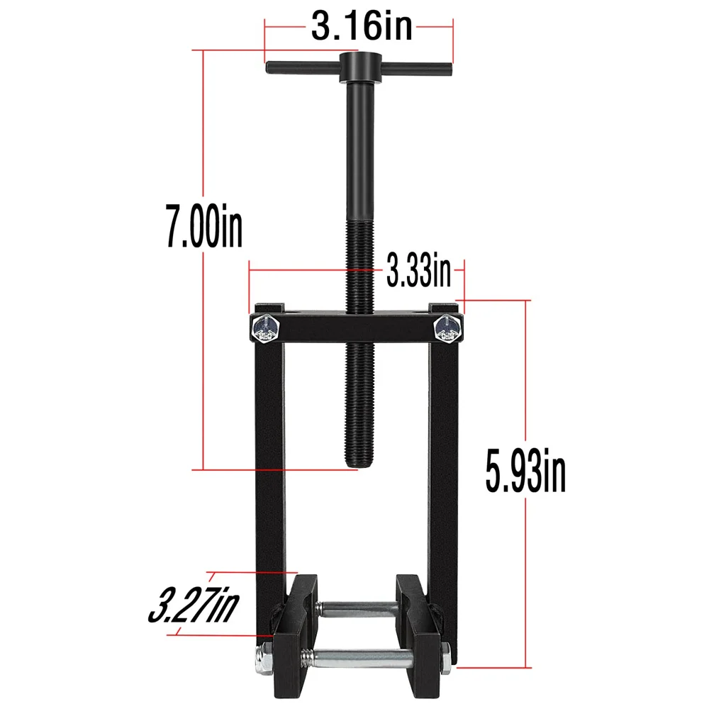 Getriebepumpen-Abzieher-Werkzeug mit Verstellbaren Kiefern, Pumpenauszieher für Ford C6, E4OD 4R100 Getriebepumpen, für 200/THM200-4R – Detail 13