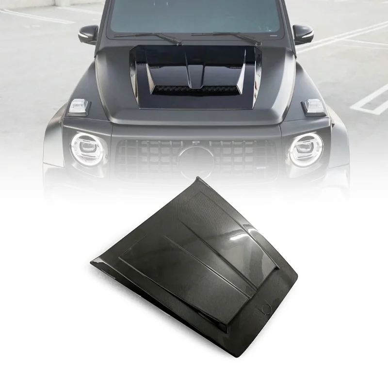 

BRS Style Bonnet Hood For Mercedes Benz G Class W464 Car Exterior Accessories Car Styling Auto Body Parts Car Tuning Upgrade Kit
