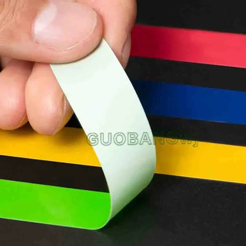 DIY Multicolor No Trace Office Supplies 5S Desktop Positioning Tape Whiteboard Warning Line Drawing Grid Marking Tape
