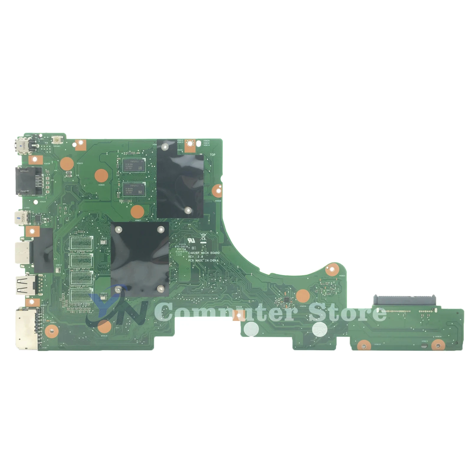 Placa base E402BA L402BA X402BP F402BA E402BP F402BP L402BP X402BA para ordenador portátil con CPU AMD 4G/8G-RAM UMA/V2G 100% prueba OK