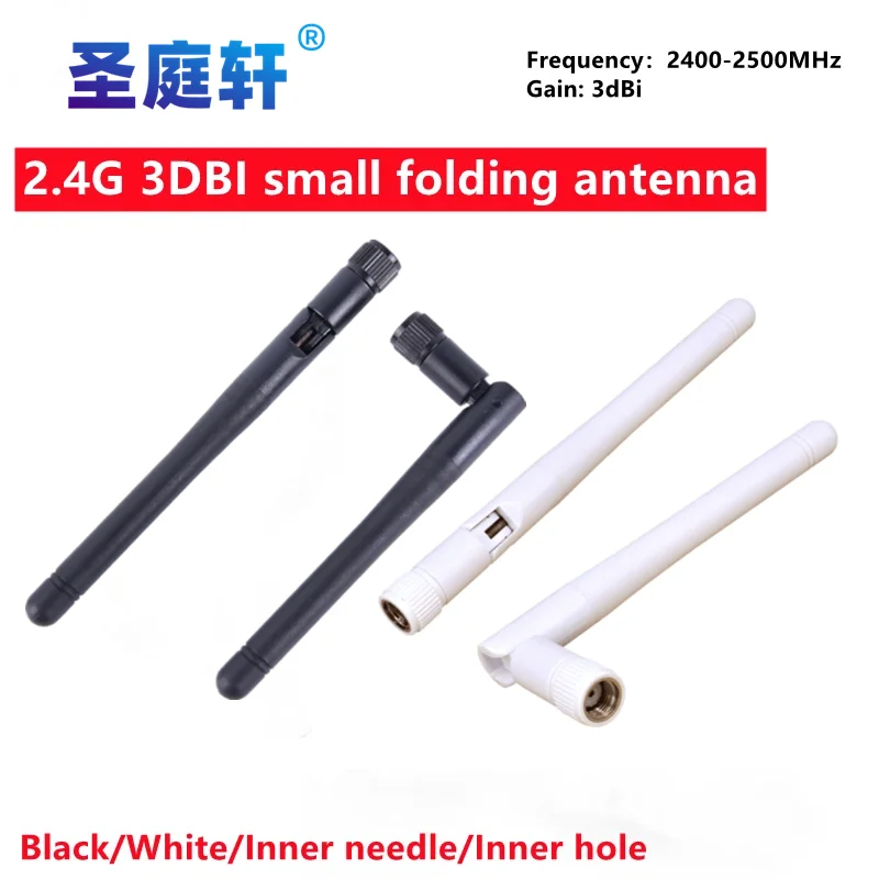 Antena WIFI Omni 2,4 GHz 3dBi z męskim złączem RP SMA żeńskim do routera bezprzewodowego cena hurtowa antena wi-fi