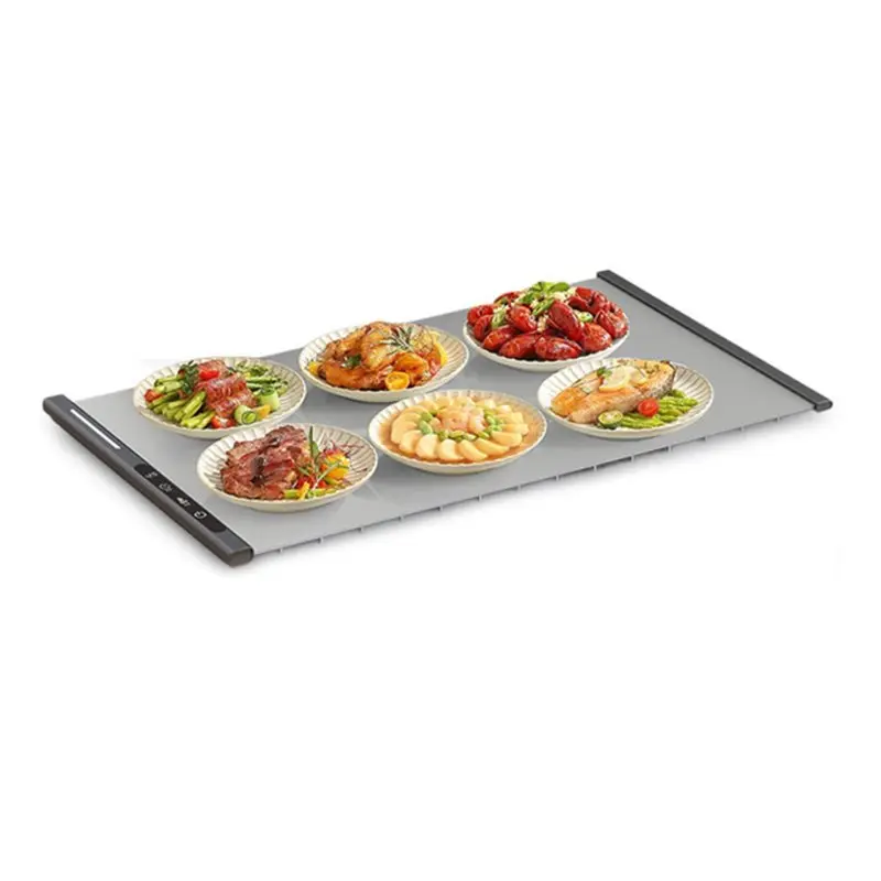 [NEWA66Z!】 Electric Warming Tray Temp Setting Food Warming Mat Heat In 10S Foldable Food Warmers For Buffet Server Party