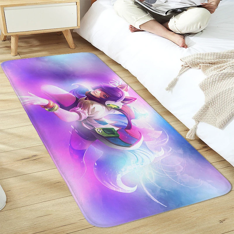 Carpet for Bedroom Soft Entrance Door Doormat L-Leagues of Legends Veranda Floor Mat Kitchen Sleeping Room Rugs Home Decorations