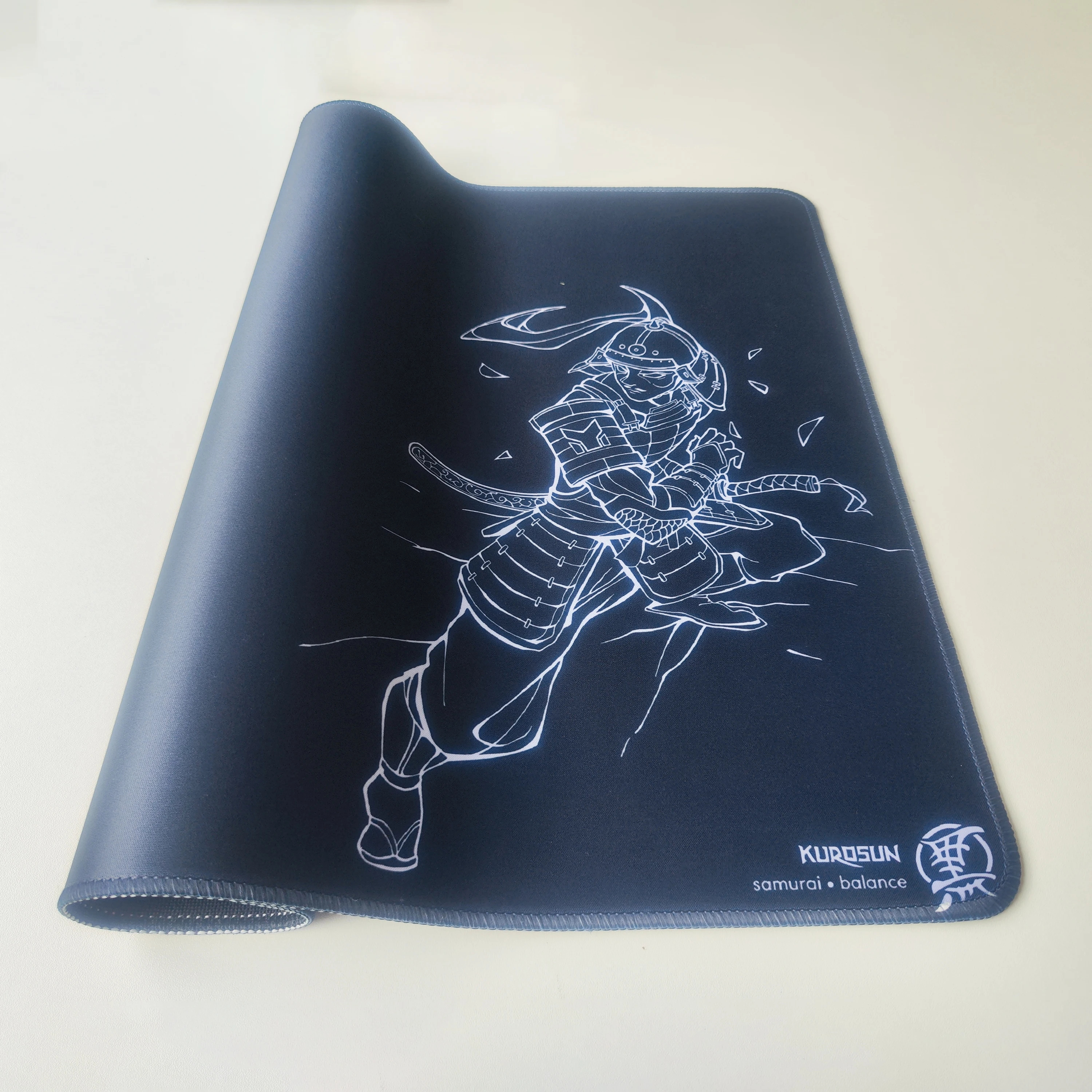 Kurosun Samurai Balance Gaming Mosepad Gamer Professional E-Sports Mouse Mat High Elastic Non-slip Bottom Premium Mouse Pad