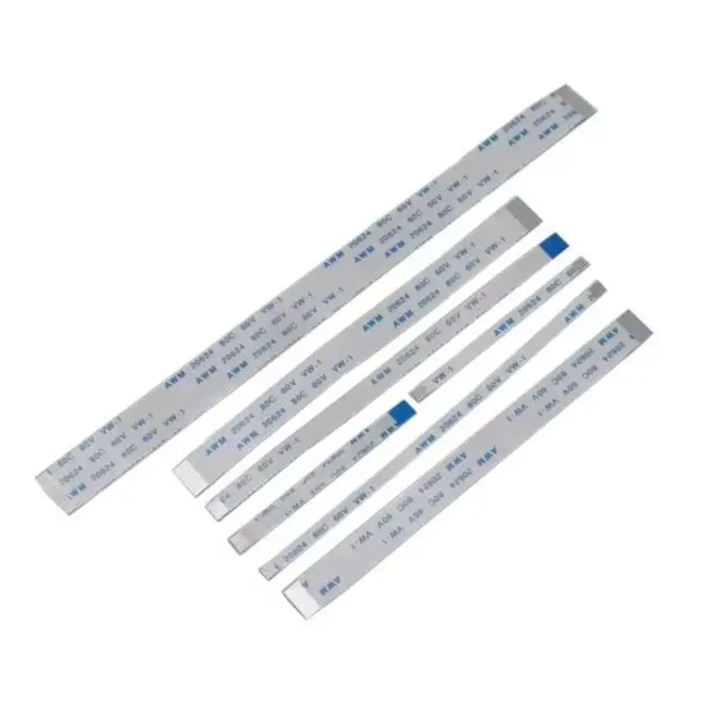 【10PCS】Pitch Flat Flexible Cable 5/10/15/20CM FFC FPC Reverse Direction/Forward Direction 0.5MM 4/6/8/10/12/14/16/18/20Pin