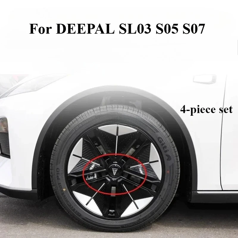 Original Wheel Hub Center Cap for Changan DEEPAL SL03 S05 S07 4Pcs/Set