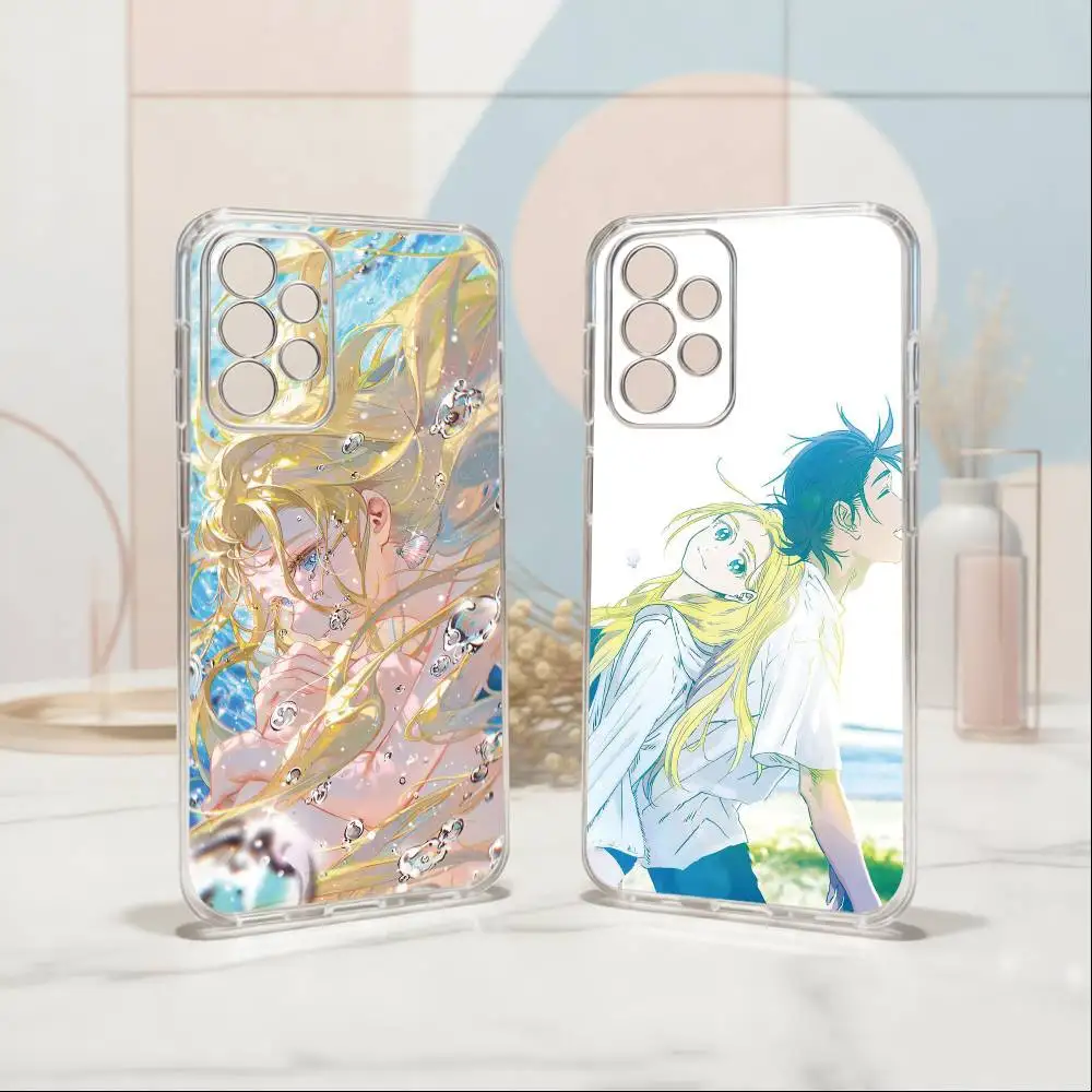 Summer Time Rendering Phone Case For Samsung S25,S24,S21,S22,S23,S30,Ultra,S20,Plus,Fe Transparent Cover