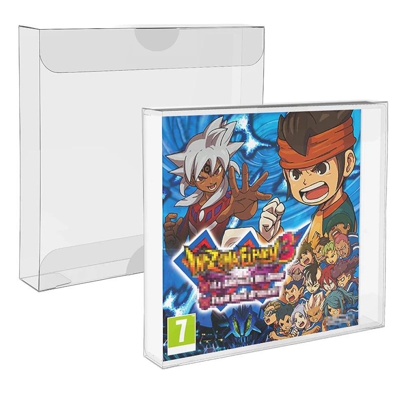 

10pcs/Sets Clear Box Protectors for NINTENDO 3DS Game Transparent Collection Display Box Storage Box NTSC PET Protective Box
