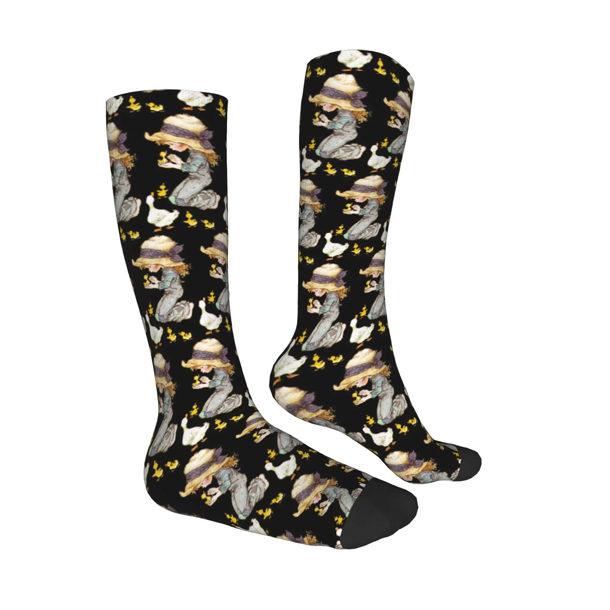 All Seasons Crew Stockings Sarah Kay Girl Socks Harajuku Casual Hip Hop Long Socks Accessories for Men Women Birthday Present