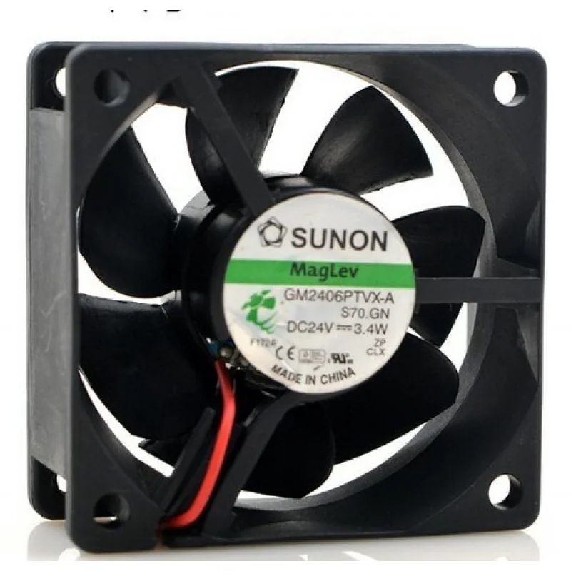 

L для охлаждающего вентилятора SUNON GM2406PTVX-A 24 В 3,4 Вт 6025 6 см ультра-тихий 2-проводной