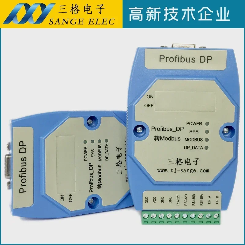 Bus Profibus DP para módulo Modbus RTU Conversor de protocolo de comunicação Rs485 / gateway equipado com GSD