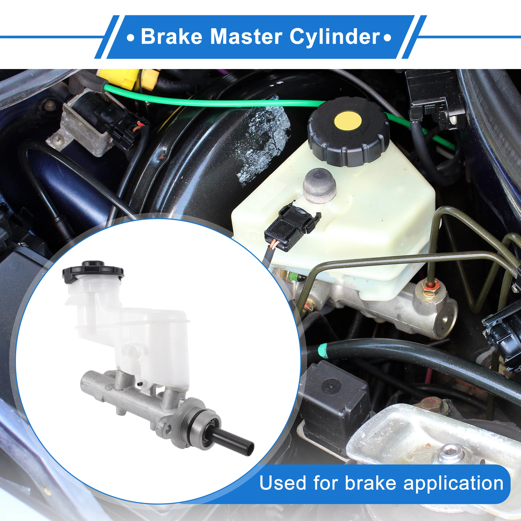 

UXCELL Brake Master Cylinder with Reservoir No.46101SDCA01 for Honda Accord CM4 2003-2008 Hydraulic Master Cylinder