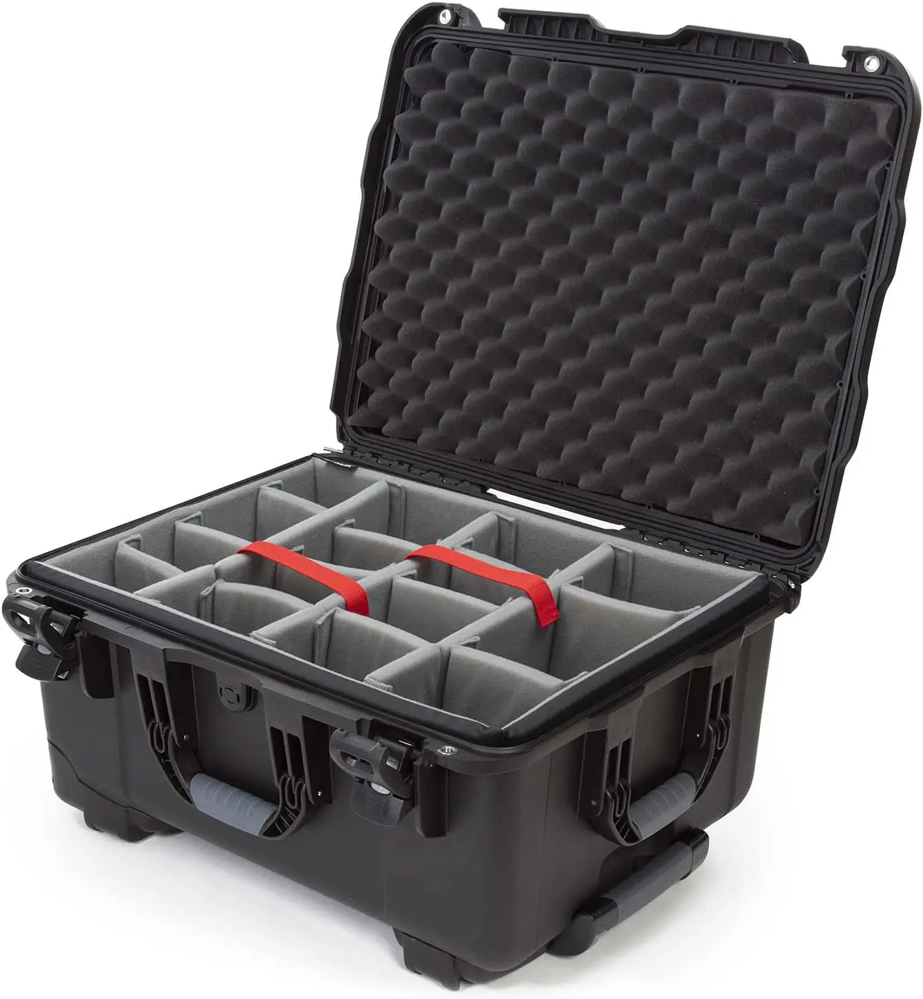 950  Hard Case with Wheels and Padded Divider - Black