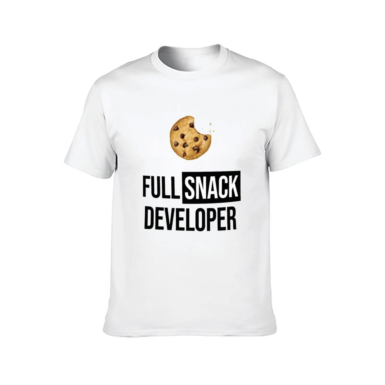 Full Stack Developer - تي شيرت Full Snack Developer مطبوع تي شيرت للرجال تي شيرت برسوم جرافيك