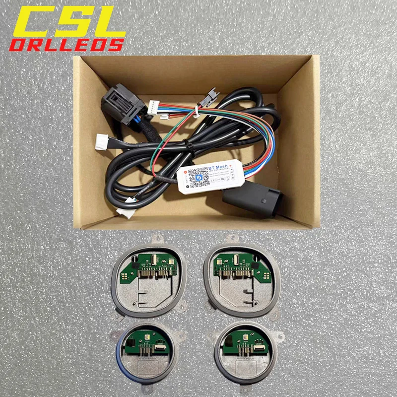 RGBW For BMW G20 Pre LCI 3 series G21 Laser M340i RGB multicolor LED Boards DRL Module daytime running lights 2020-2022