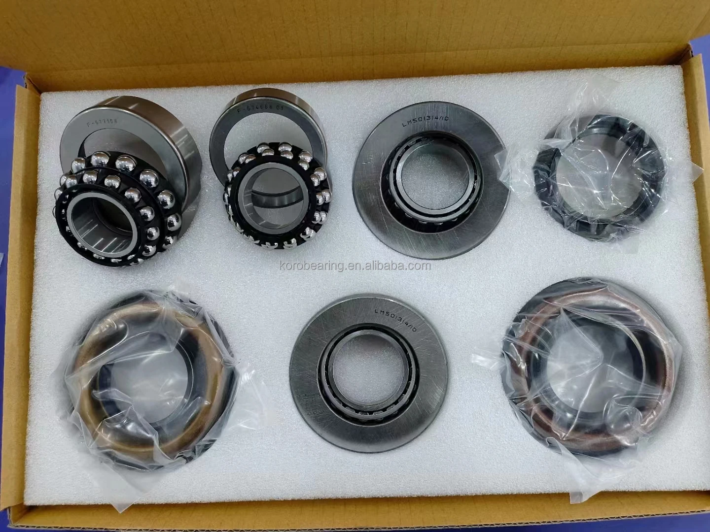 Stock Supply ATSL Automotive Differential Bearing F-574658 F-577158 LM501349/14/1 Oil Seal  Kit Bearing for Cadillac