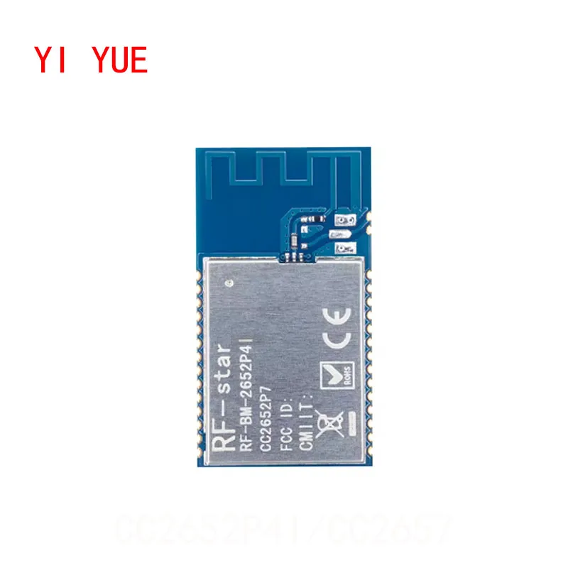 RF-star CC2652P7 2.4 GHz RF Module 20 dBm Matter Thread ZigBee Bluetooth BLE Transceiver RF-BM-2652P4I for ZigBee2MQTT