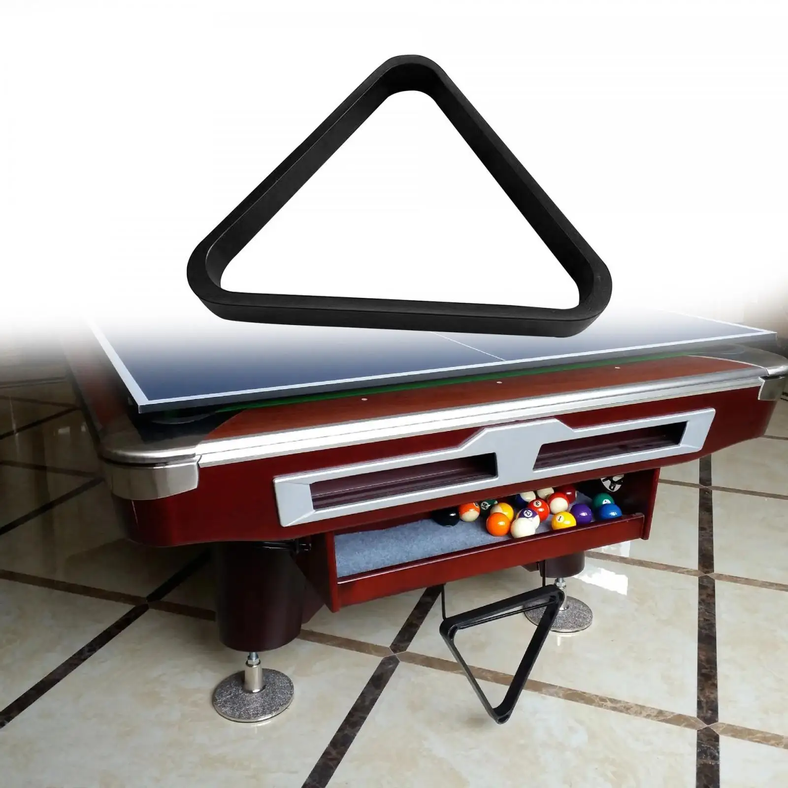 

Деревянная подставка для бильярдных шаров (2 дюйма) для настольного бильярда, для использования в помещении