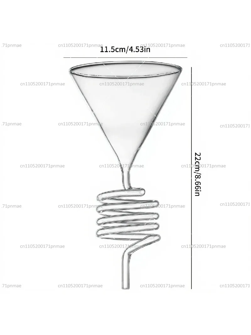 Set Dripper Kopi Kaca Spiral E - Decanter Aerator Set ulasan dan harga