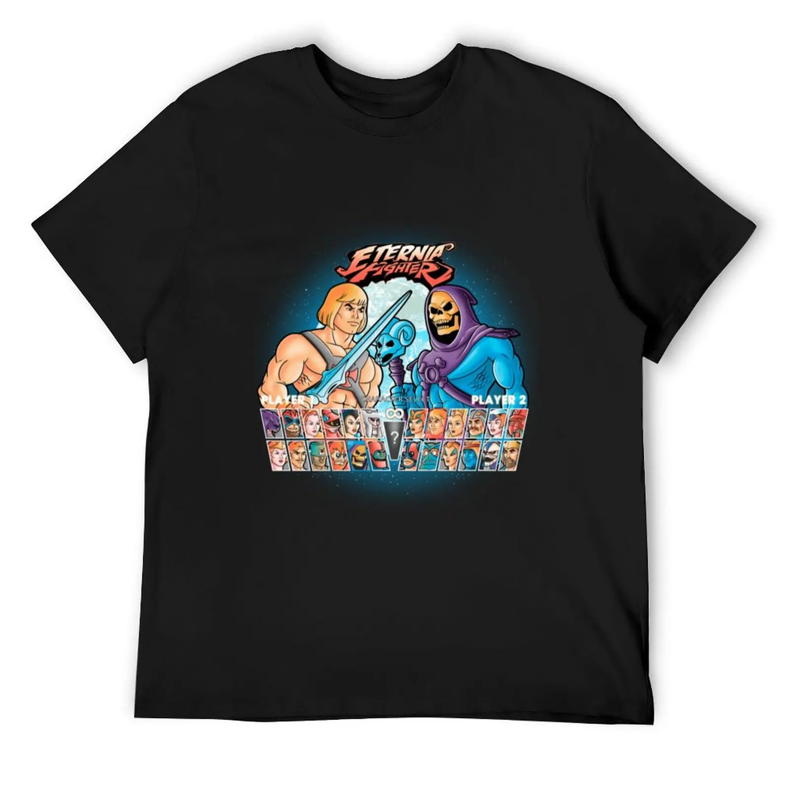 

Masters Of The Universe ,Eternia fighter T-Shirt anime tshirt graphic tee shirt mens t shirt