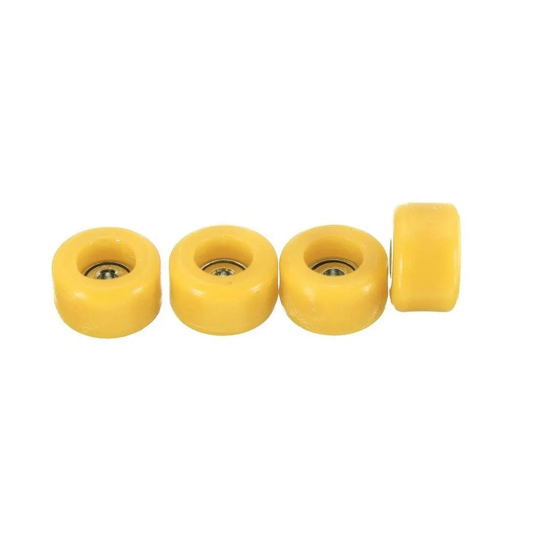 

4 Pcs/Set Professional PU+Metal CNC Bearing Wheels for Wooden Fingerboard