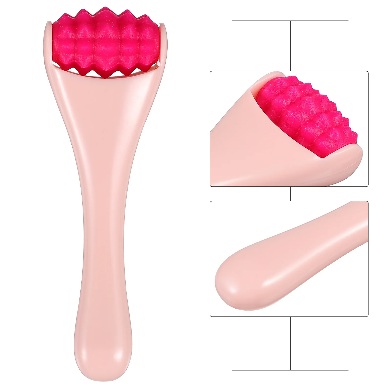 

1pc Eye Cream Roller Massager For Face Skin Care Lightweight Portable Facial Massage Tool For All Skin Types Travel Home Use