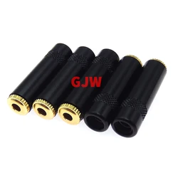 1 szt. 3.5mm 3-biegunowy żeński zestaw słuchawkowy 3.5 stereofoniczny adapter wtyk Audio do naprawy lutownic złącze słuchawkowe czarne