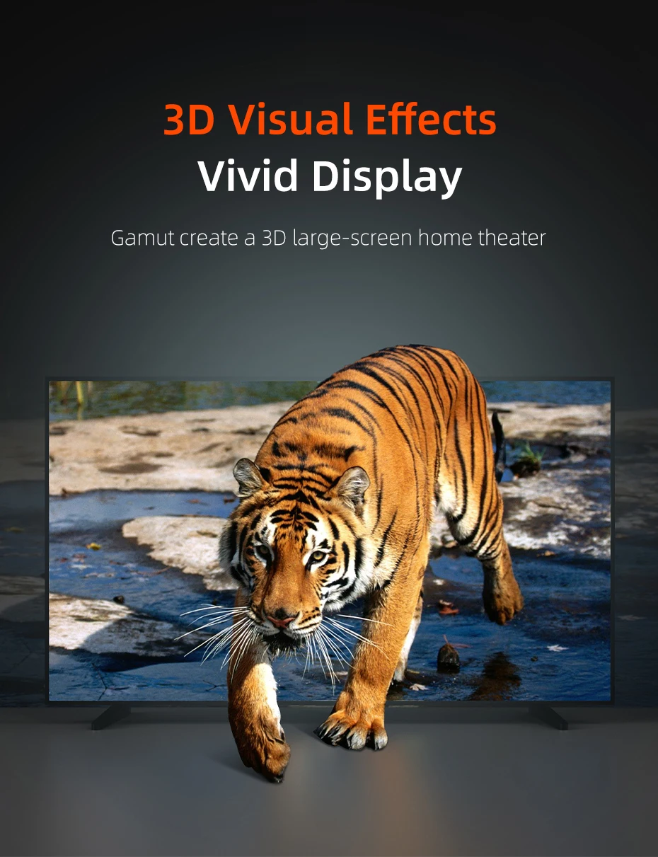 CABLETIME 16K DisplayPort-Kabel DP 2.1 8K@120Hz 4K@240Hz 80 Gbit/s HDR-Video-Audiokabel für HDTV-Kamera-Projektor PC-Display-Port – Detail 8
