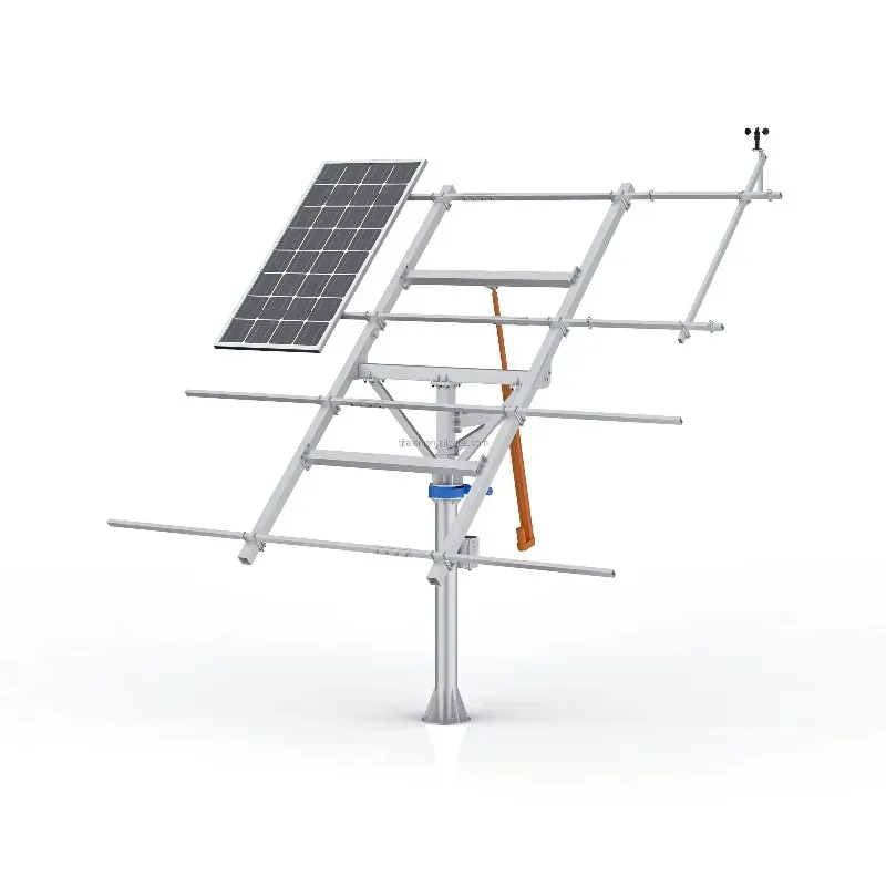Solar PV Tracking System Bracket Dual Axis 2 Axis Photovoltaic Sun Tracker Solar Tracker Bracket
