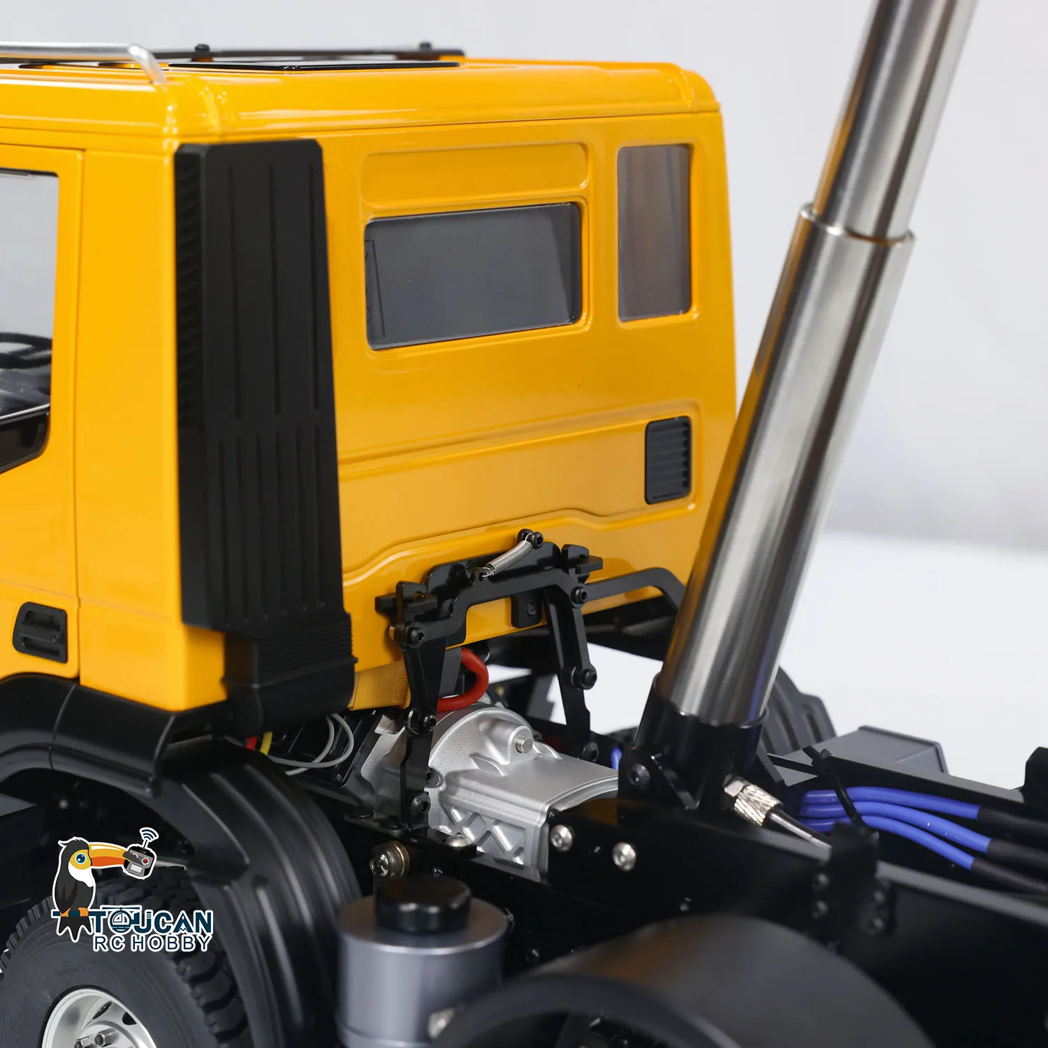 

1/14 Metal RC Hydraulic Dump Truck Cars 8x4 8x8 Remote Control Tipper TOUCAN RC HOBBY Light Sound Assembled Gift